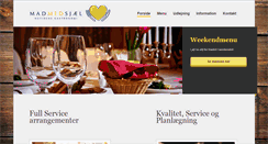 Desktop Screenshot of madmedsjael.dk